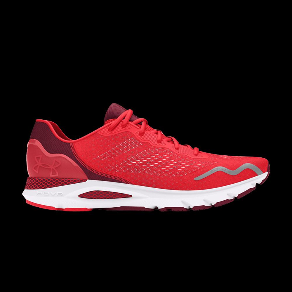 Кроссовки Under Armour HOVR Sonic 6 «Красный Белый» 1