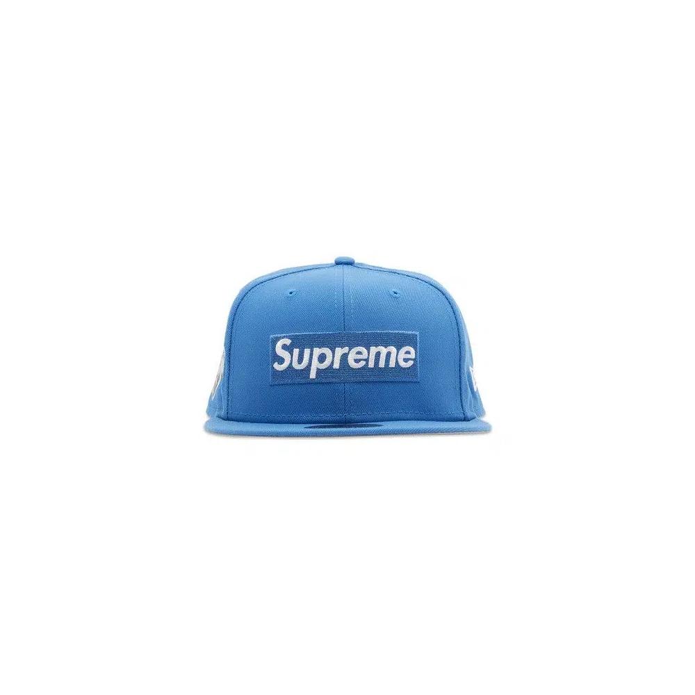 Шапки Supreme Money Box Logo New Era 'Light Blue' 1