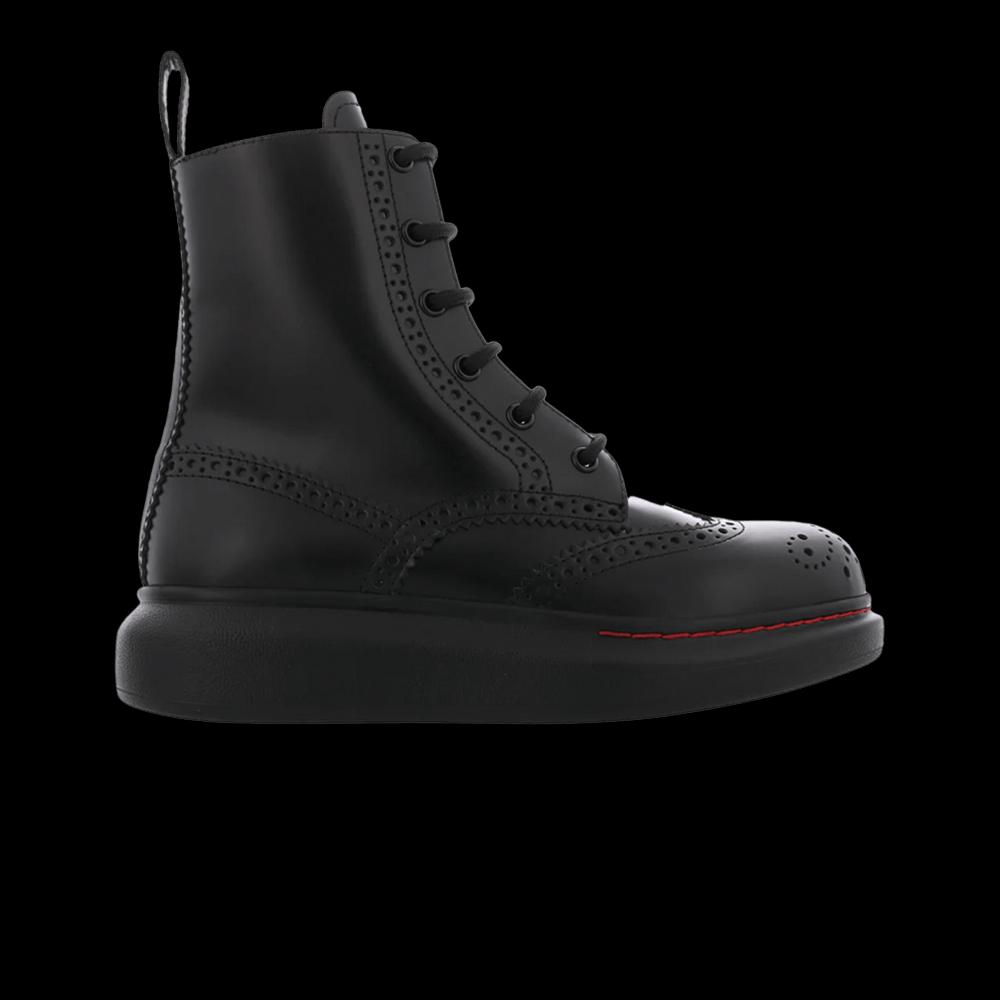 Ботинки Alexander McQueen Wmns Hybrid Lace Up «Black» 1
