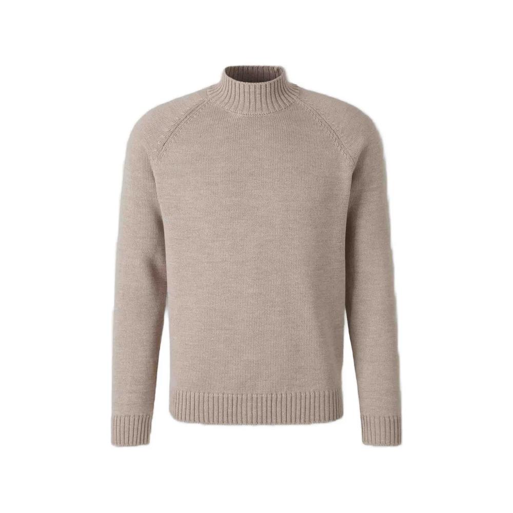 raglan-sleeve high-neck sweater 1