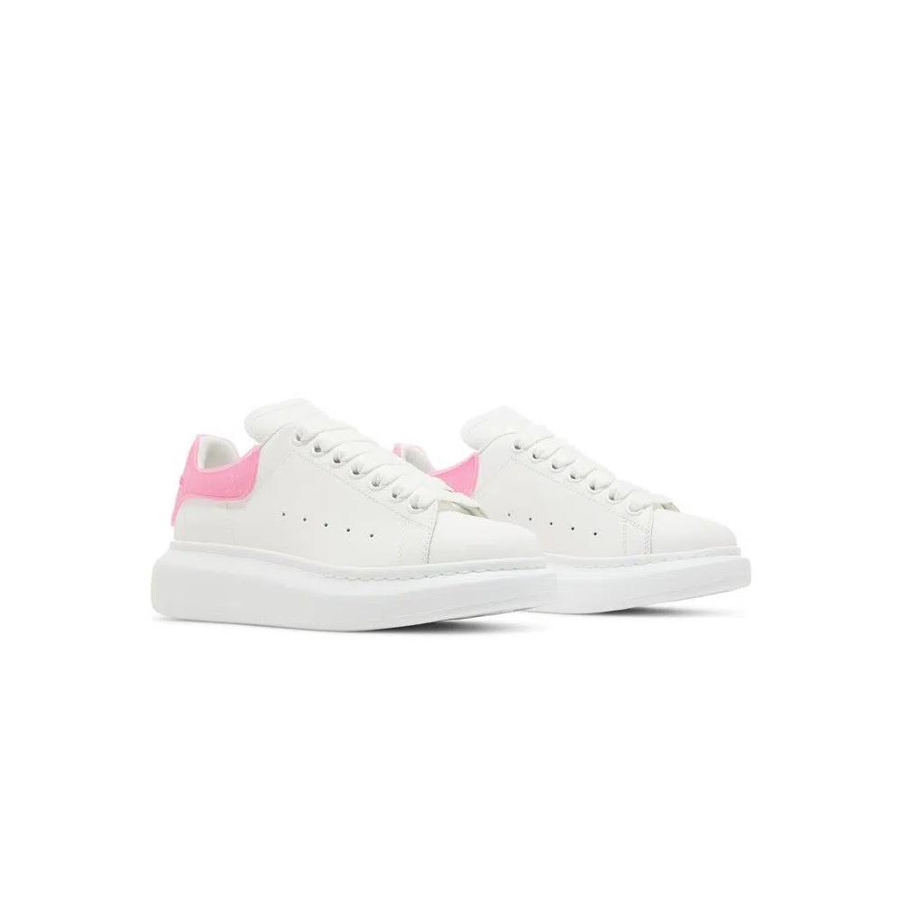 Кроссовки Alexander McQueen Wmns Oversized Sneaker 'White Bright Pink' 8