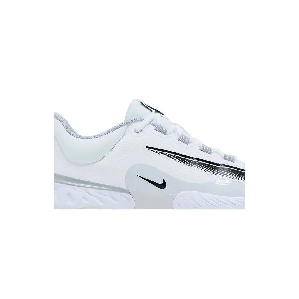 Шиповки Nike Alpha Huarache Elite 4 Low MCS 'White Black Wolf Grey' 2