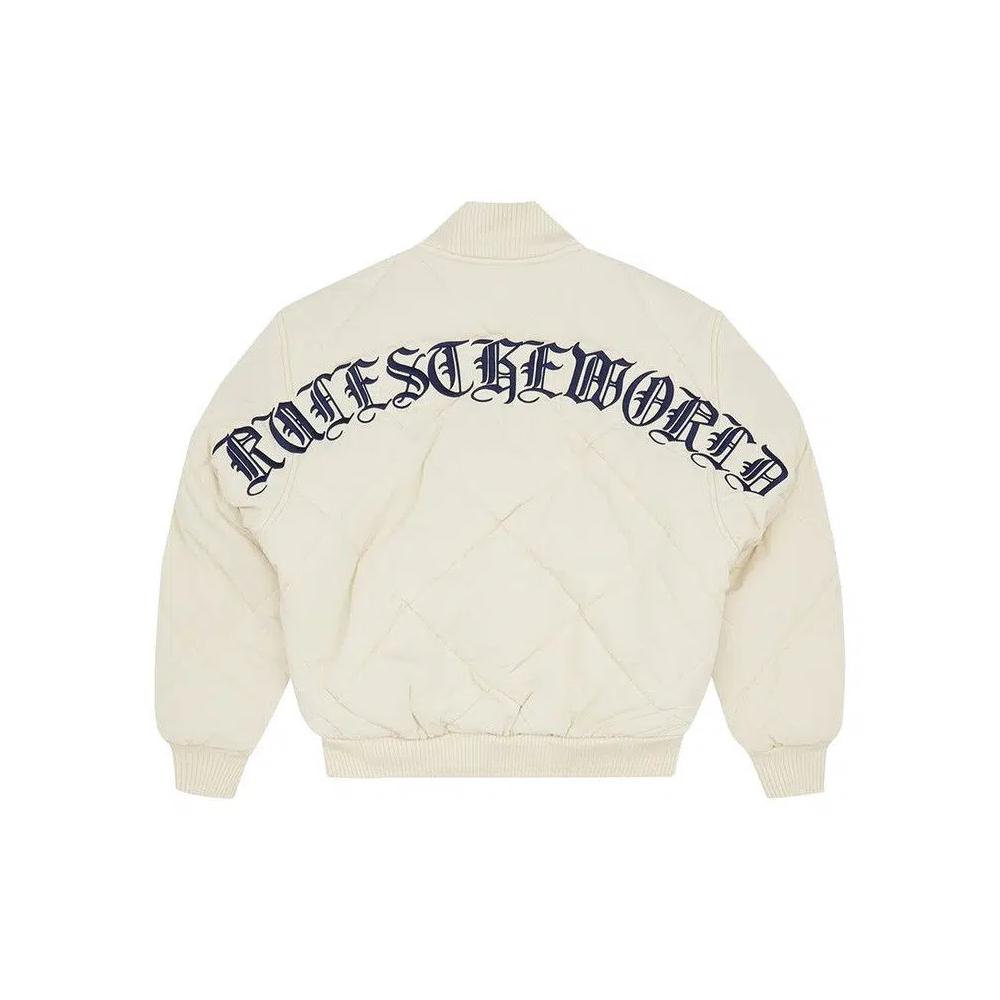 Бомберы Corteiz Olde English Quilted Bomber Jacket 'Cream' 2