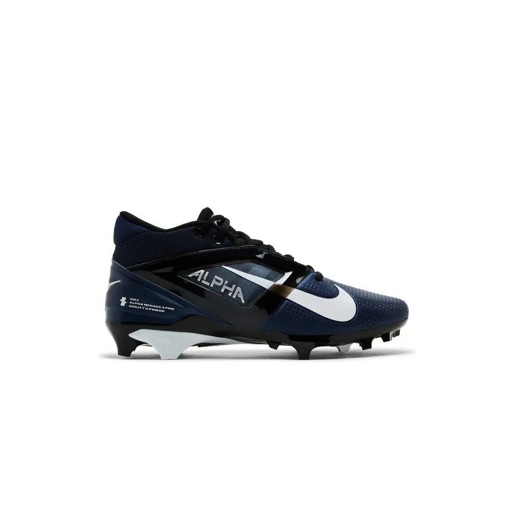 Шиповки Nike Alpha Menace4 Pro 'Полуночный синий белый' 1
