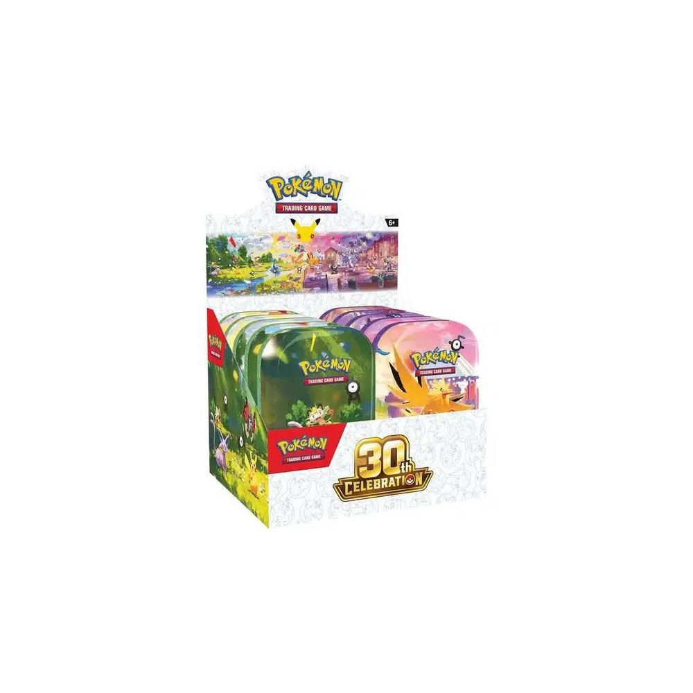 Коллекционные карточки Pokémon 30th Celebration Mini Tin Display 1