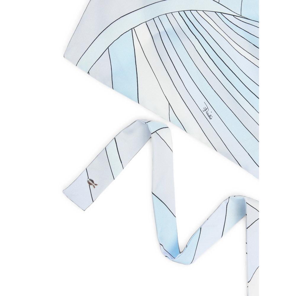 Iride-print silk bandana 2