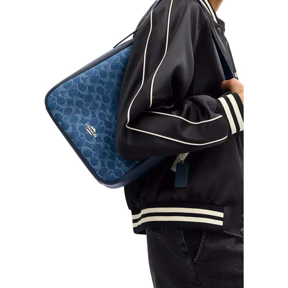 Сумка-кроссбоди Hadley Convertible Crossbody Bag из денима Signature Denim - цвет Indigo CDB98 2