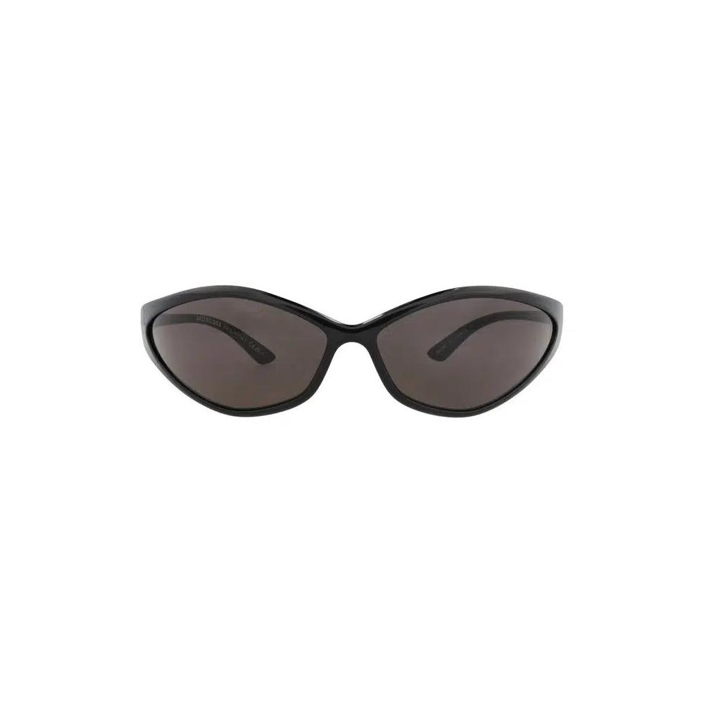 Солнцезащитные очки Balenciaga Shield-Frame Bio Injection «Black/Grey» 1