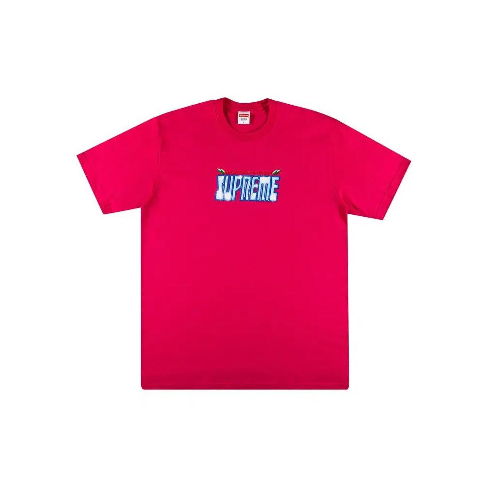 Футболки Supreme Ultra Fresh Tee 'Pink' 1