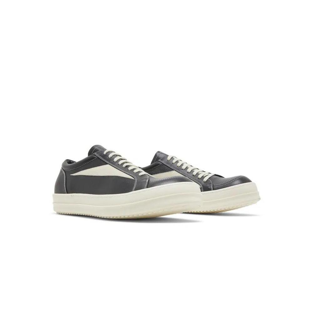 Кроссовки Rick Owens Strobe Vintage Low 'Черное молоко' 8