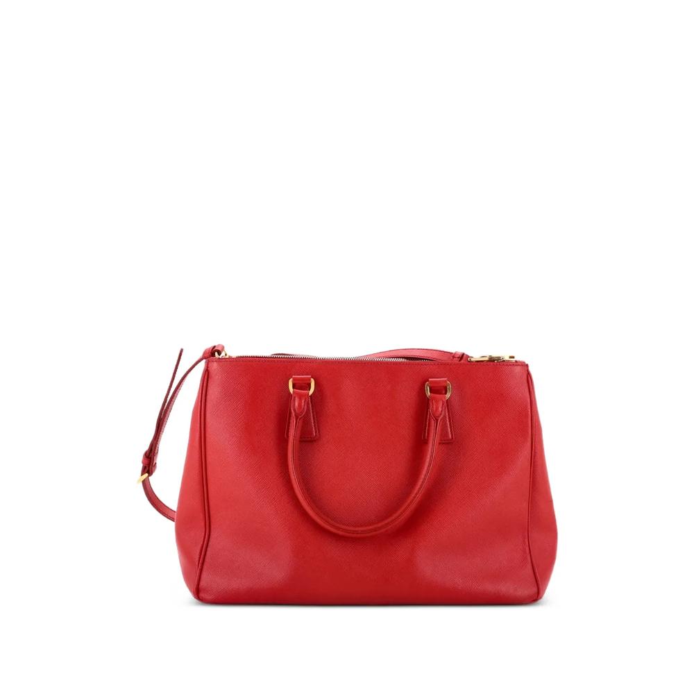 Большая сумка-тоут Double Zip Lux Saffiano 2