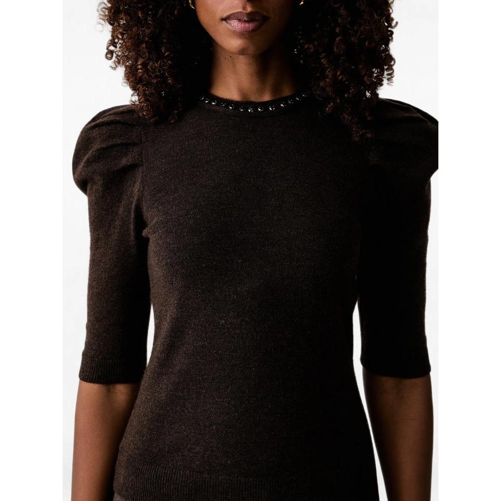 embellished puff-sleeve sweater 4