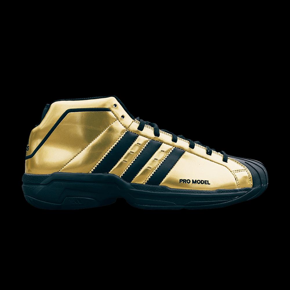 Кроссовки Adidas Pro Model 2G 'Gold Metallic' 1