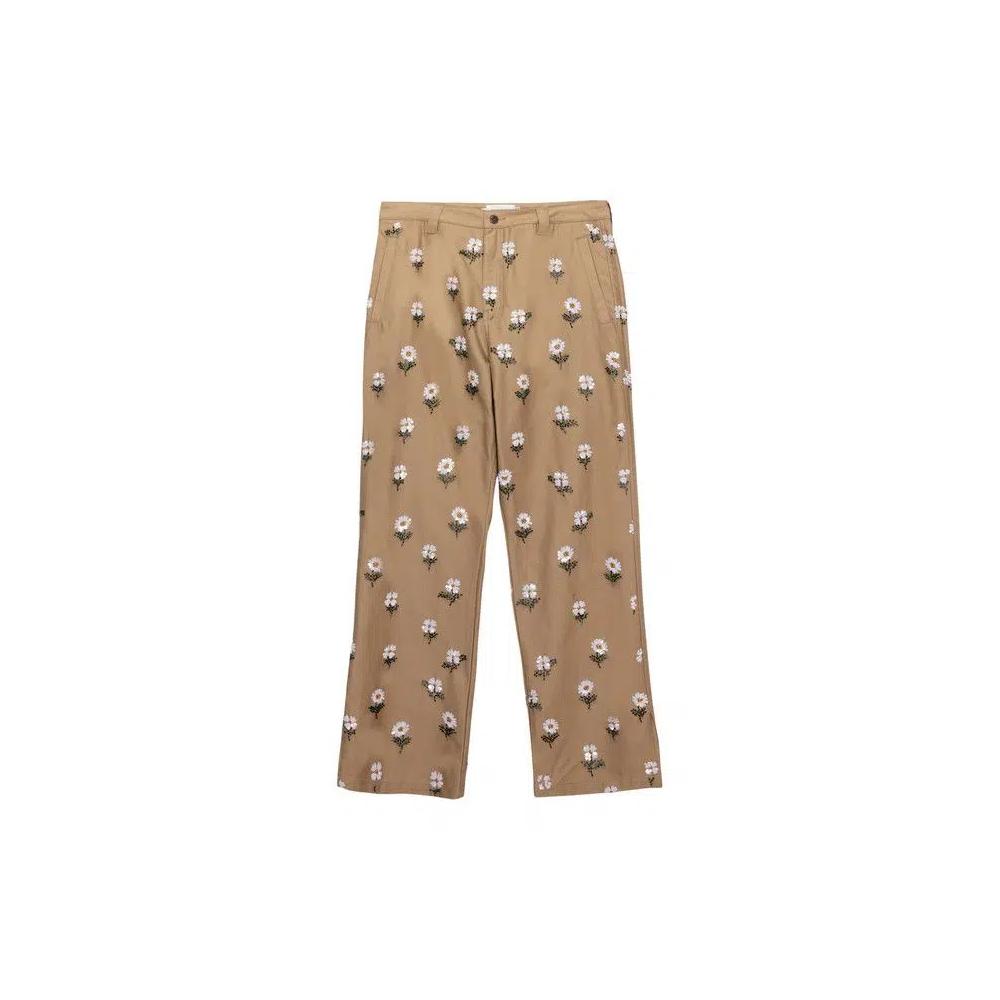 Брюки Honor The Gift Flowers Beaded Pants «Taupe» 1