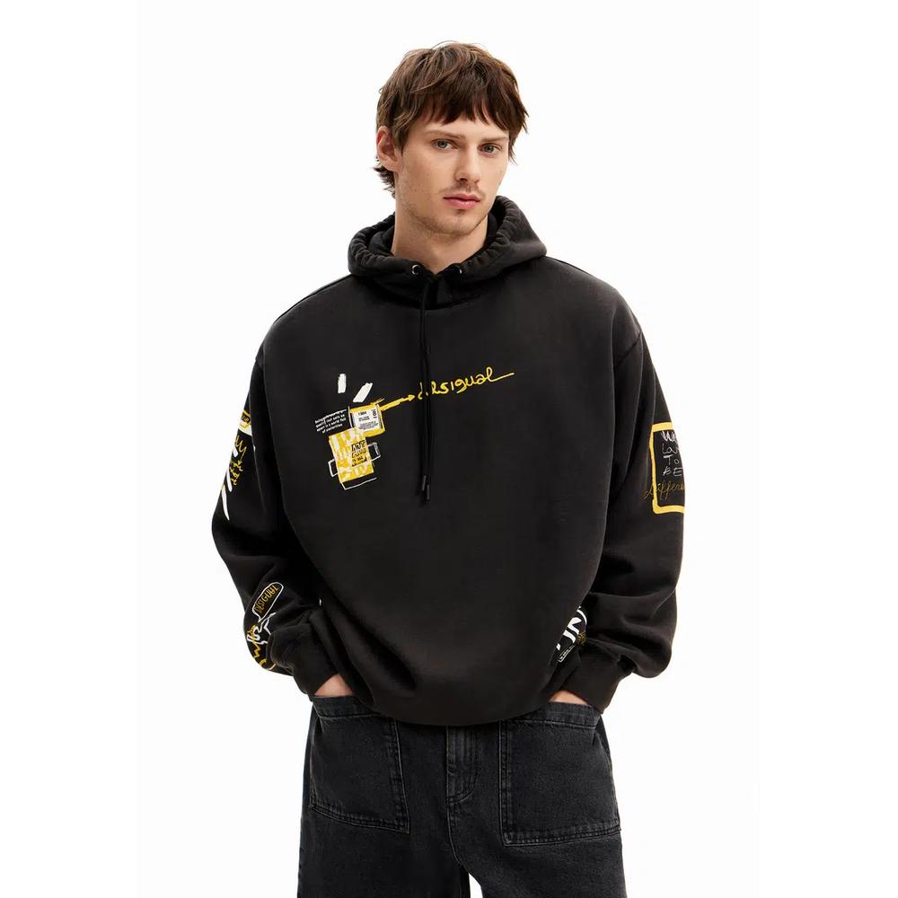 Мужской вязаный худи Desigual urban. 1
