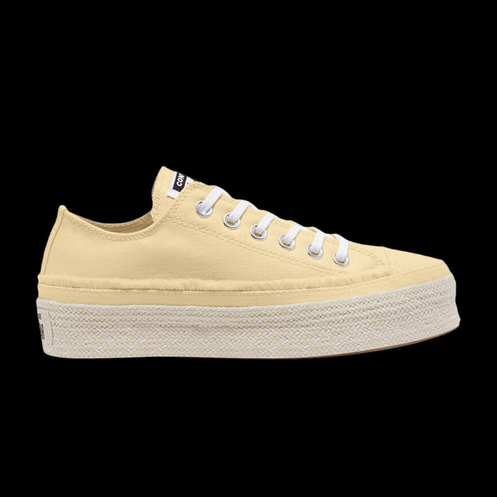Повседневные баскетбольные кроссовки Converse Wmns Chuck Taylor All Star Low 'Color Espadrille - Banana Cake' 1
