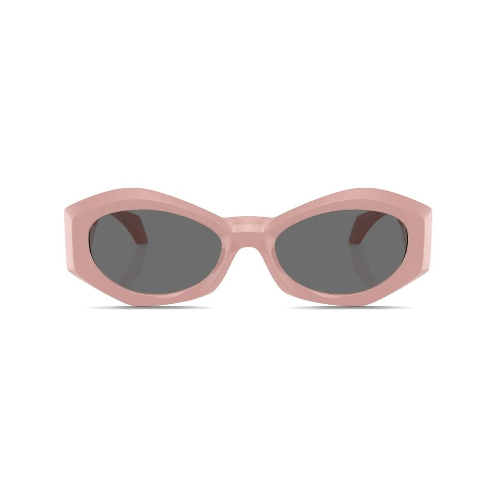 Солнцезащитные очки в овальной оправе с декором Medusa 1