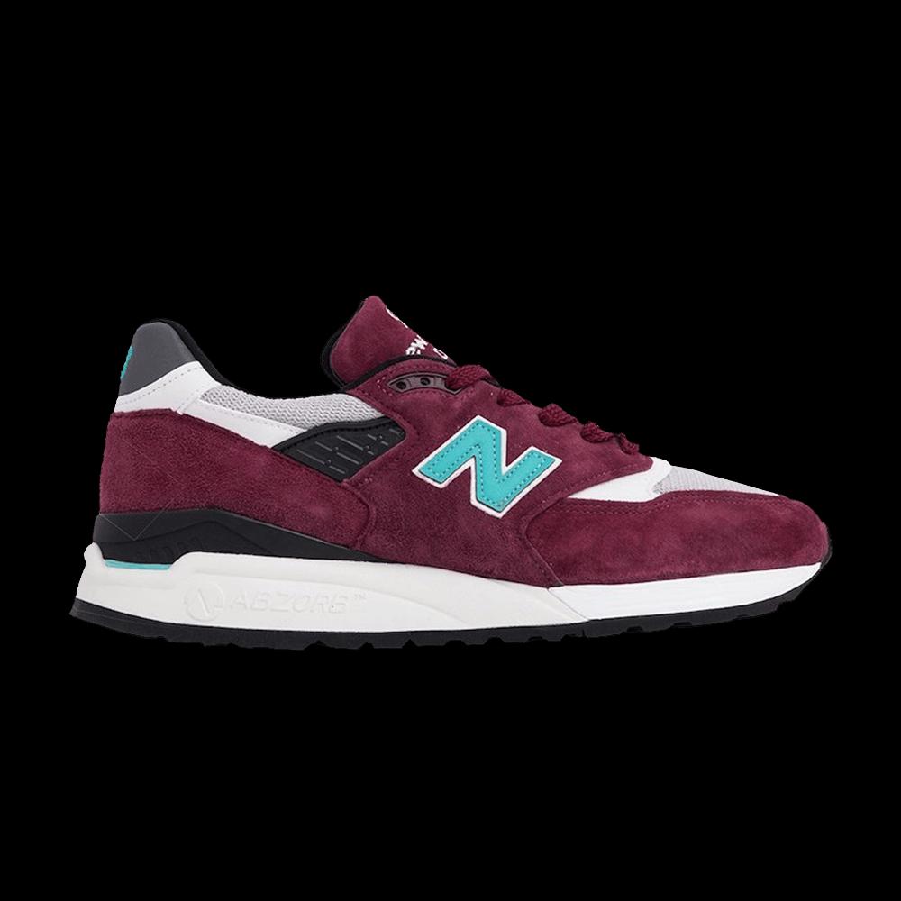 Кроссовки New Balance 998 Made in USA 'Burgundy Teal' 1
