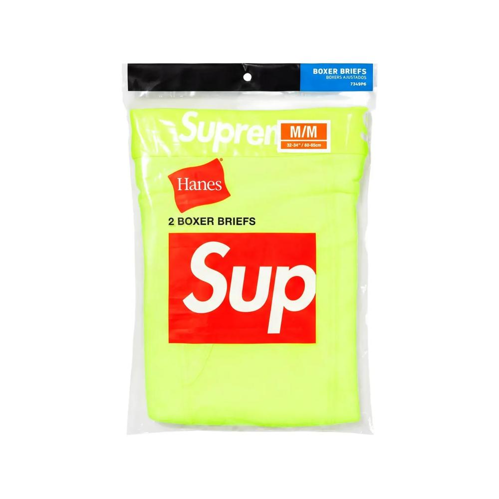 Комплект из двух боксеров с логотипом из коллаборации с Hanes 2