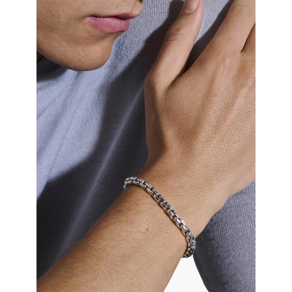 Серебряный браслет Box Chain 2