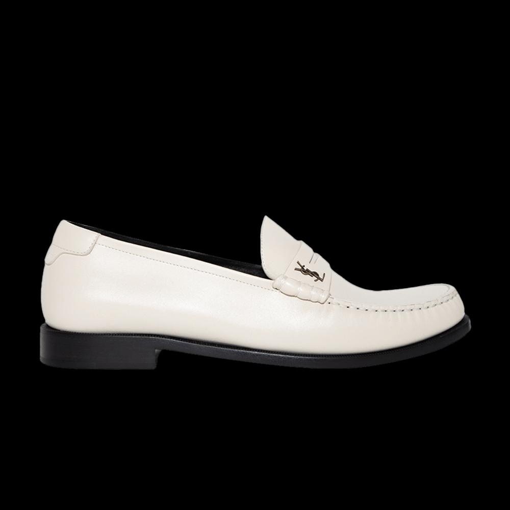 Кроссовки Saint Laurent Le Loafer Penny Slippers 'Жемчужный' 1