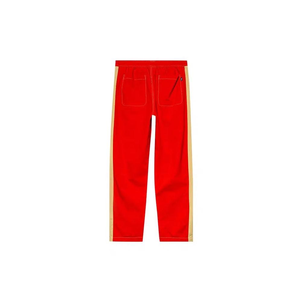 Спортивные штаны Stussy Panel Track Relaxed Pant 'Red' 2