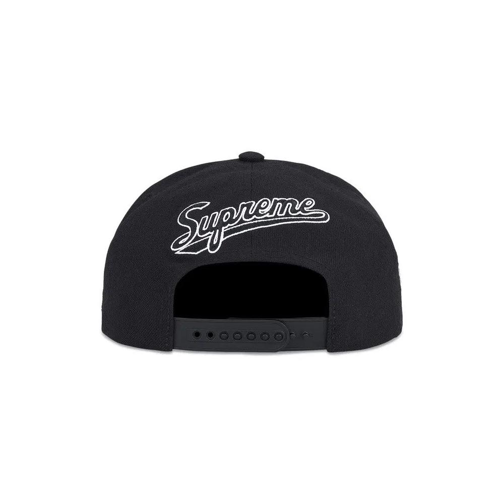 Кепки Supreme World Famous S Logo 6-Panel 'Black' 2