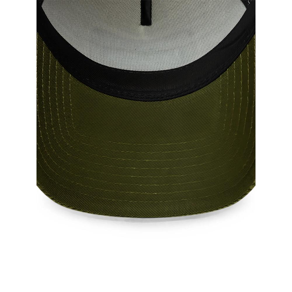 logo-patch corduroy trucker cap 5