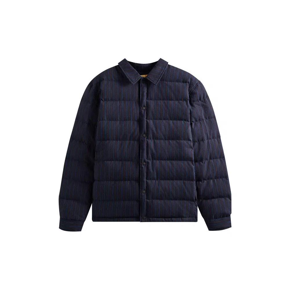 Овершерты Kith Striped Dover Shirt Jacket 'Nocturnal' 1