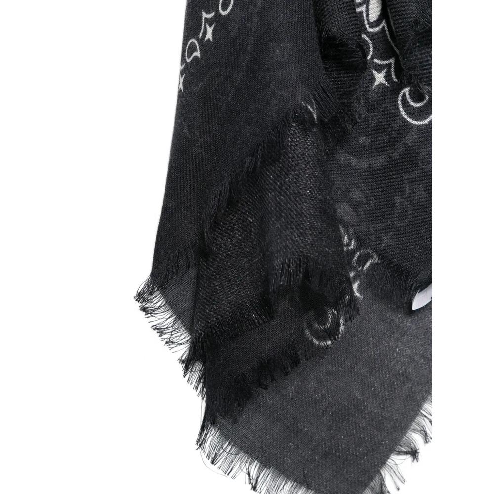 Foulard Maxi paisley-print frayed scarf 3