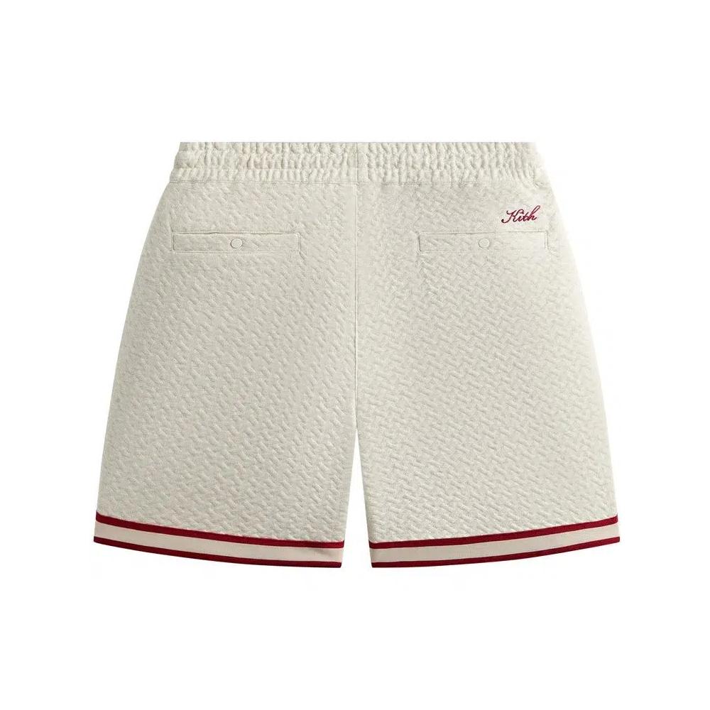 Шорты Kith Tessellation Interlock Curtis Short 'Светлый серый' 2