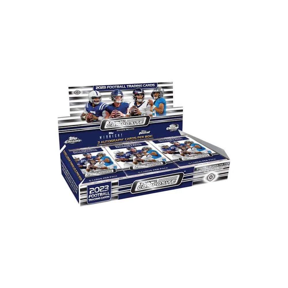 Спортивные карточки 2023 Topps Chrome Composite Football Hobby Box 2