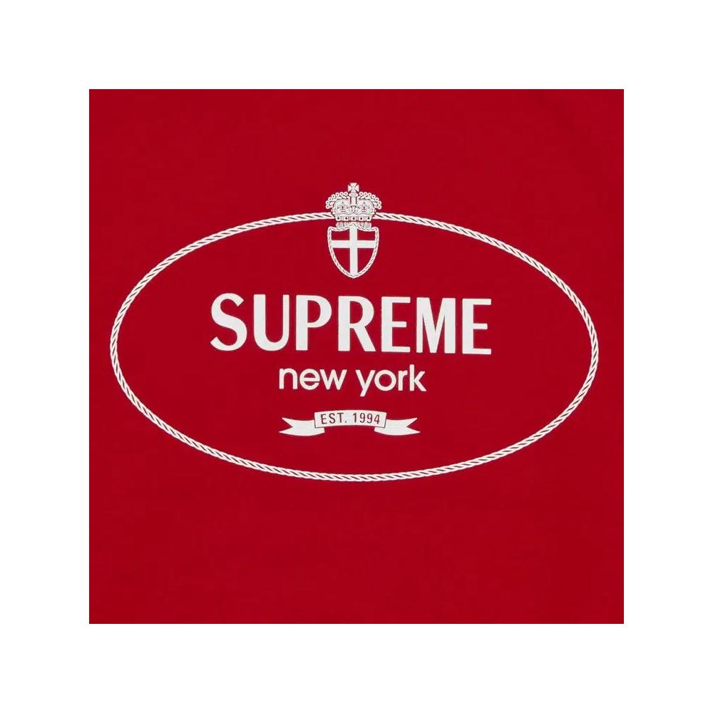 Свитеры Supreme Crest Crewneck 'Red' 3