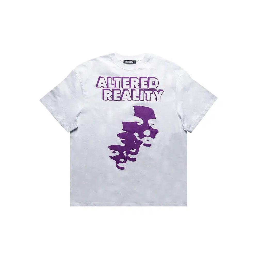Футболки Raf Simons Altered Reality Oversized T-Shirt «White» 1
