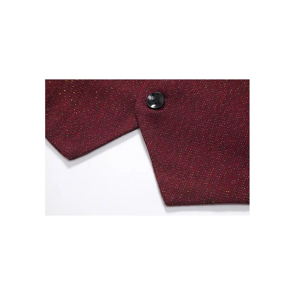 Жилет с V-образным вырезом V-Neck Suit Vest ZQ-M94 7