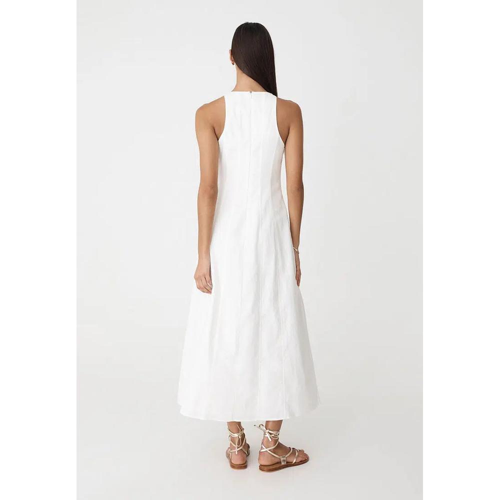 Платье Tory Linen Blend Panel Dress 5