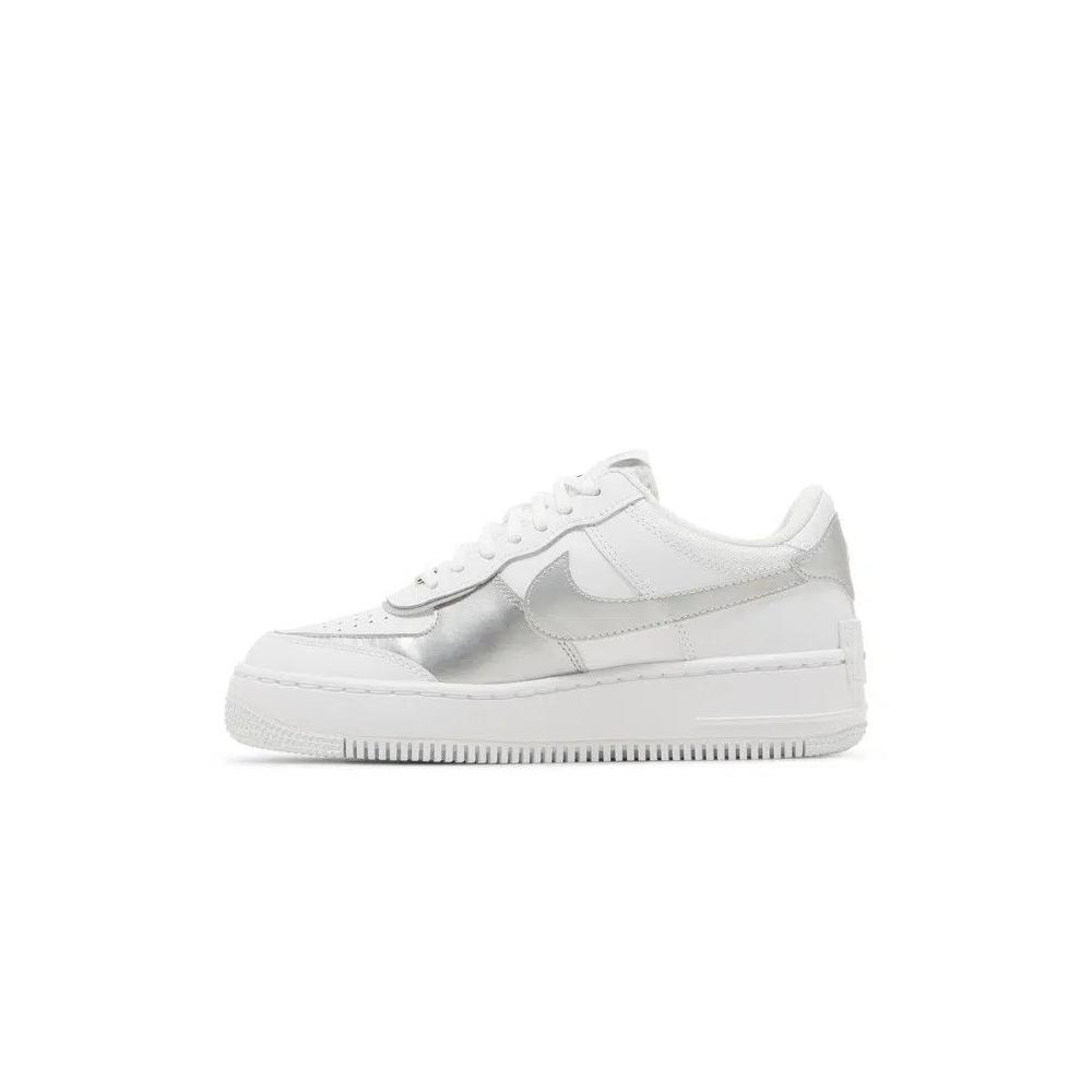 Кроссовки Nike Wmns Air Force 1 Shadow 'White Metallic Silver' 3