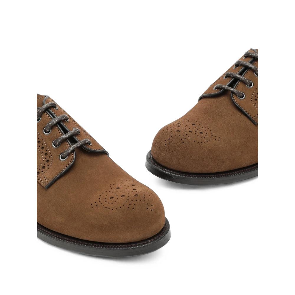 brogue suede derby shoes 4