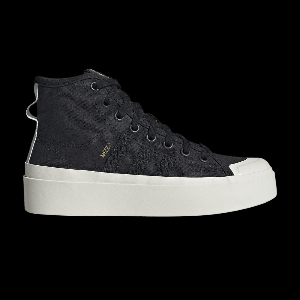 Кроссовки Adidas Wmns Nizza Bonega Mid 'Black White' 1