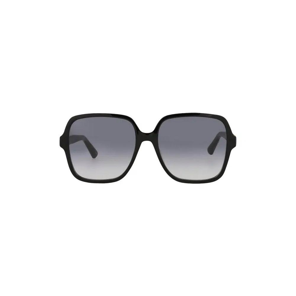Gucci Square Солнцезащитные очки 'Black/Grey' 1