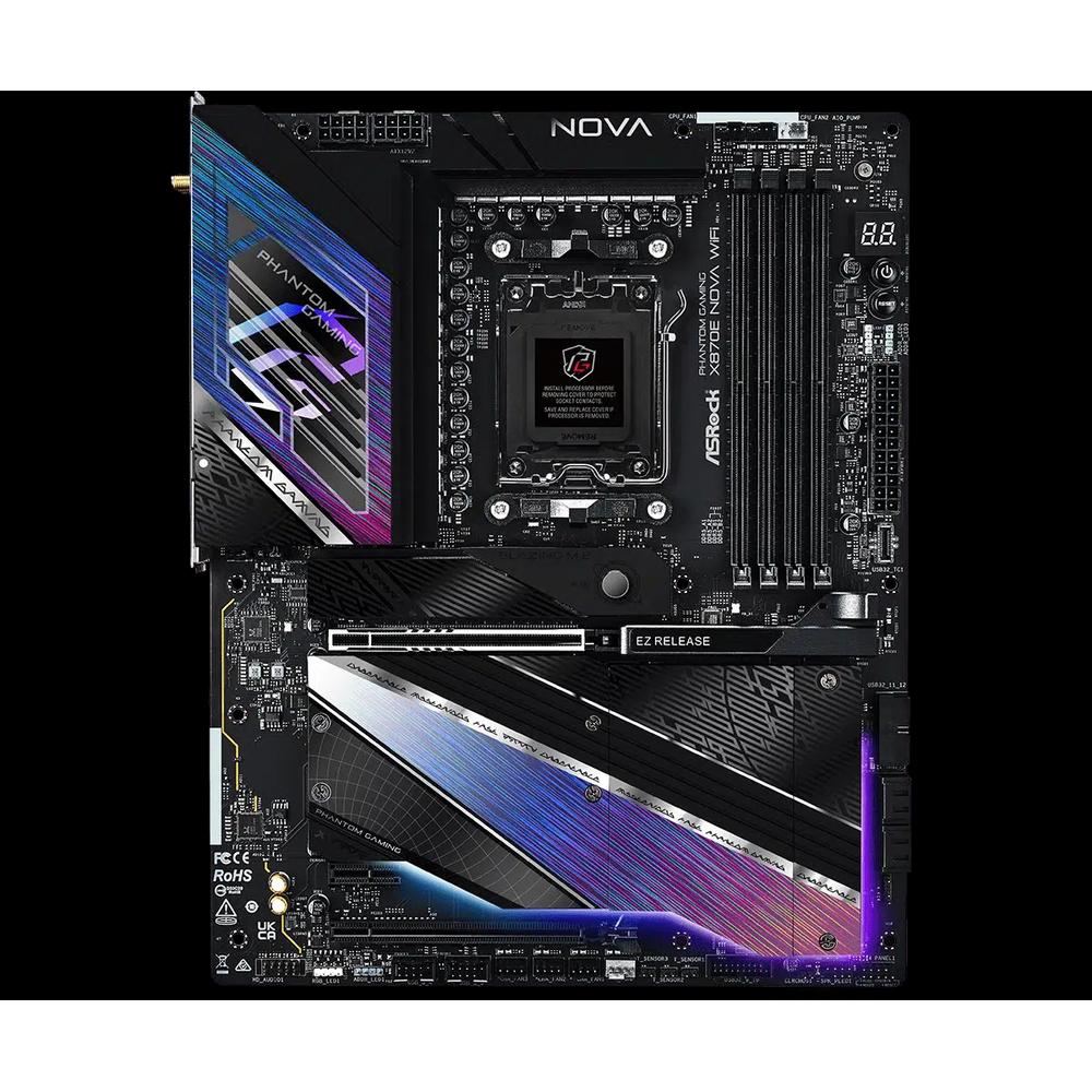ASRock PHANTOM GAMING X870E Nova WiFi ATX материнская плата (DDR5) 2