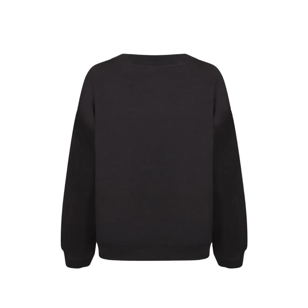 ribbed-trim V-neck sweater 2