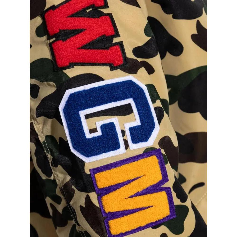 Бомберы BAPE 1st Camo Shark MA-1 Jacket 'Yellow' 2