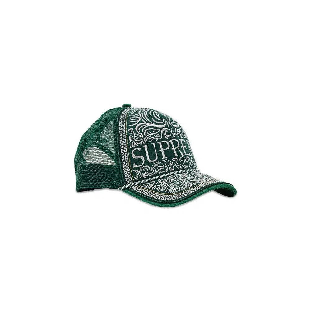 Кепки-снапбэки Supreme Vaquero Mesh Back 5-Panel 'Green' 2