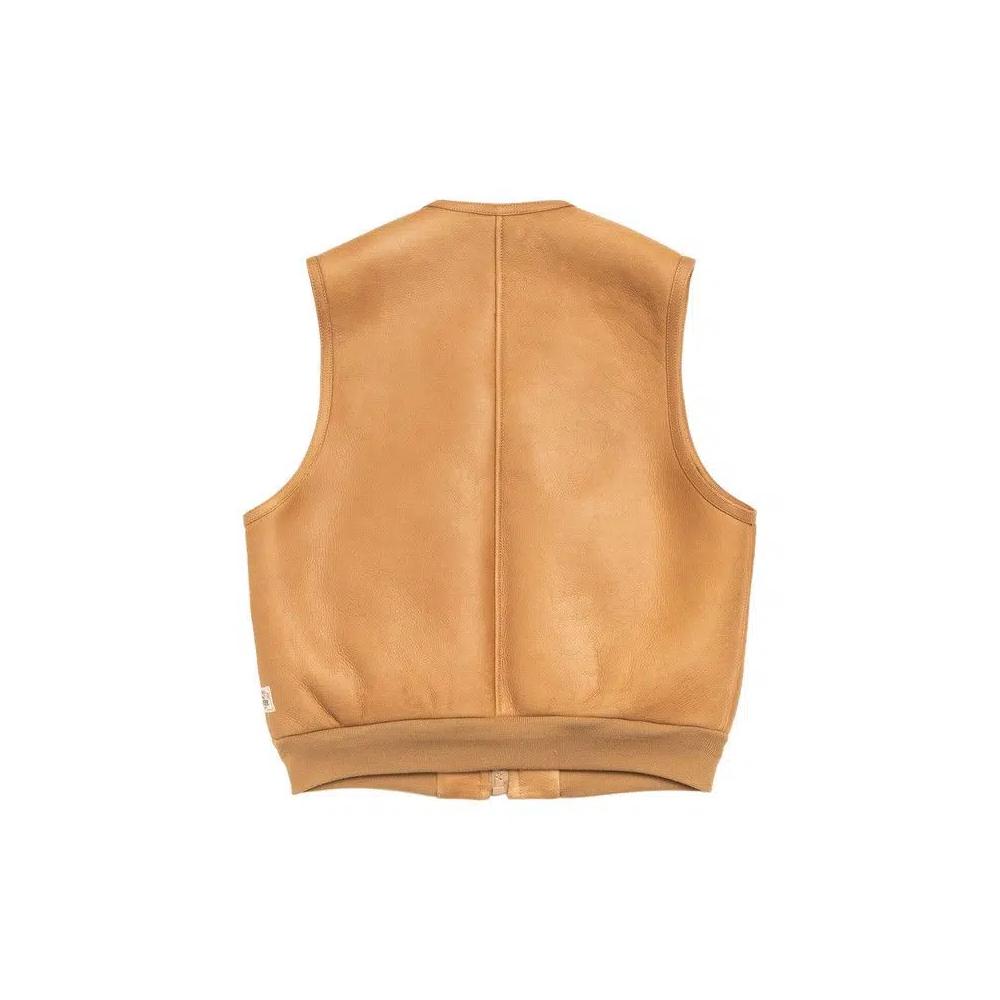 Жилеты Stussy Shearling Vest 'Tan' 2