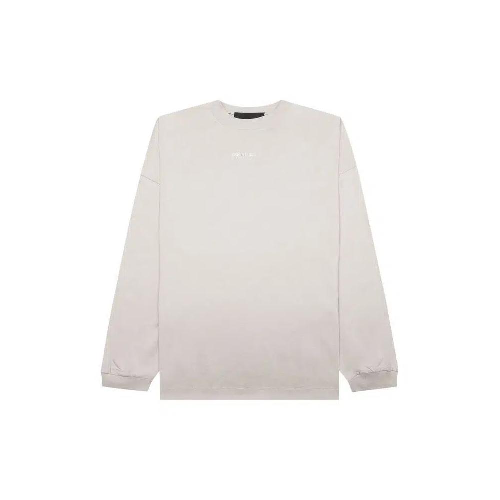 Футболки Fear of God Essentials Long-Sleeve Tee 'Silver Cloud' 1