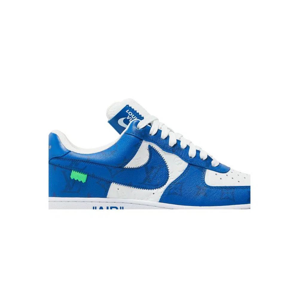 Кроссовки Louis Vuitton x Nike Air Force 1 Low 'White Team Royal' 2