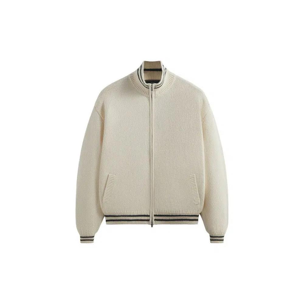 Свитера Kith Wyona Full Zip Varsity Sweater 'Sandrift' 1