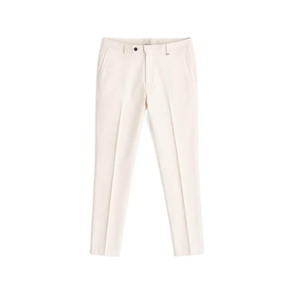 Брюки строгого кроя со складками 1