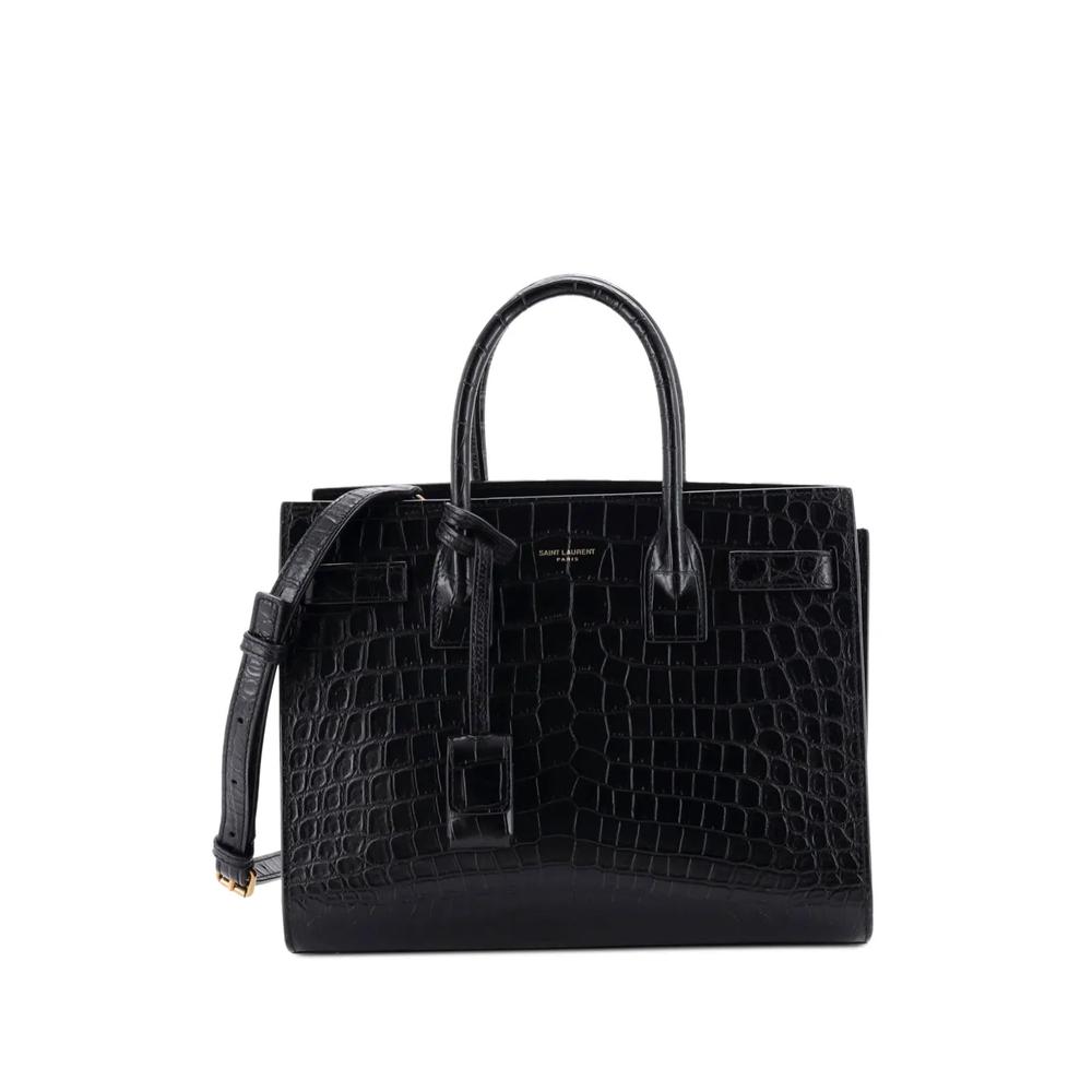 Сумка-тоут Sac de Jour NM Bag с тиснением под кожу крокодила 1